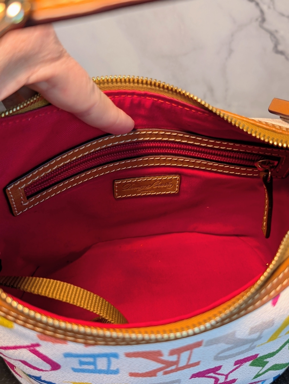Dooney & Bourke Doodle Bag-Y2K - Picture 10 of 13